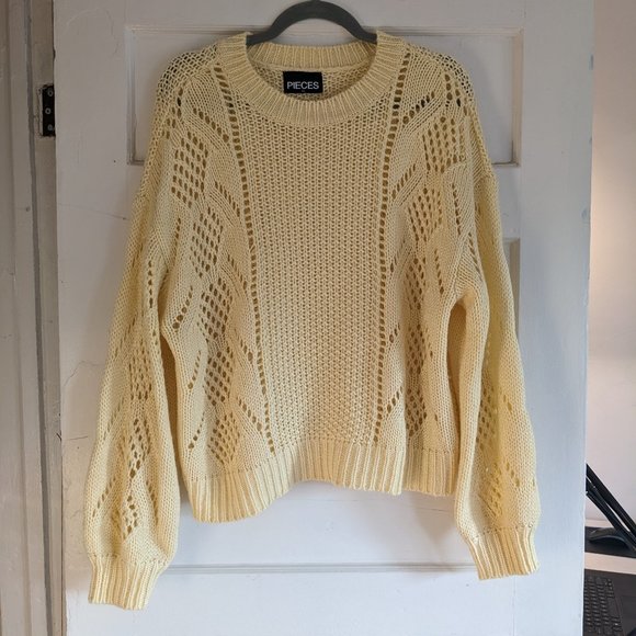 knitted sweater in almond - Picture 1 of 2